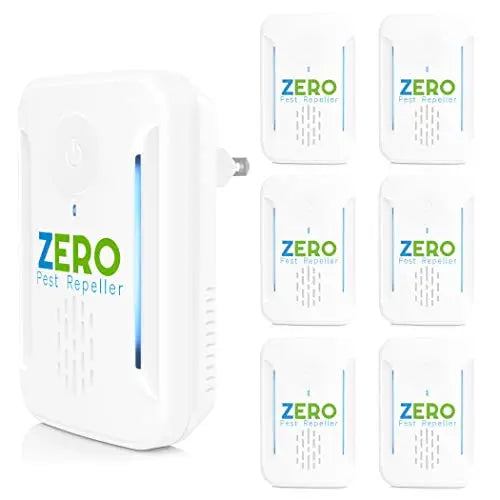 Ultrasonic Pest Repeller, Indoor Ultrasonic Repellent for Roach, Rodent ZEROPEST Au supplements