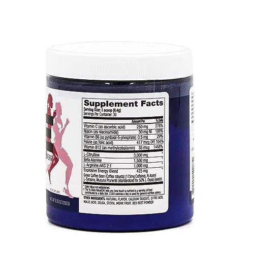 PERFORMANCE INSPIRED Nutrition - APEX Pre Workout Powder - Increase Energy & Endurance PERFORMANCE INSPIRED Au supplements