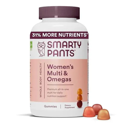 SmartyPants Women's Multivitamin Gummies: Omega 3 Fish Oil (EPA/DHA), Methylfolate SmartyPants Au supplements