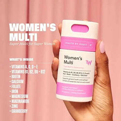 Health By Habit Womens Multi Supplement (60 Capsules) - 23 Essential Vitamins Health By Habit Au supplements