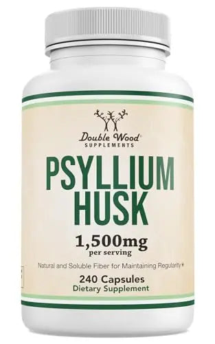 Double Wood Supplements Psyllium Husk Capsules Fiber Supplement Double Wood Supplements Au supplements