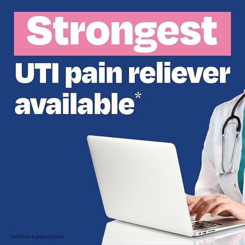 Cystex Maximum-Strength UTI Pain Relief Tablets - 99.5 mg Phenazopyridine HCl for Fast Relief of Burning, Urgency, & Bladder Discomfort - Non-Staining, Fast-Acting Formula - 24-Count Cystex Au supplements