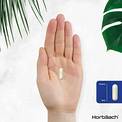 Marine Collagen Capsules | with Hyaluronic Acid, Vitamin C & E | 2000mg | High Strength Type 1 Collagen Horbäach Au supplements
