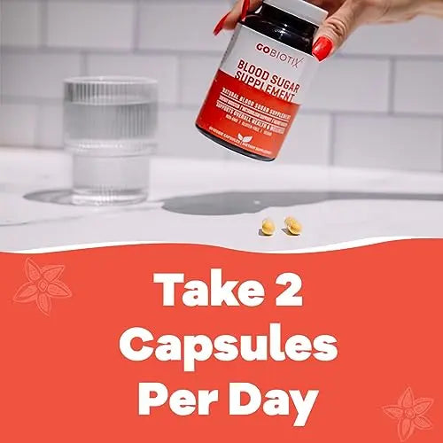 GOBIOTIX Blood Sugar Support - Cinnamon, Berberine and Selenium Capsules - Blood Sugar GOBIOTIX Au supplements