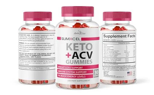 SlimXcel Keto ACV Gummies Weight Loss - 1500mg Once a Day, Strong Time Released Advanced Malibu Labs Au supplements
