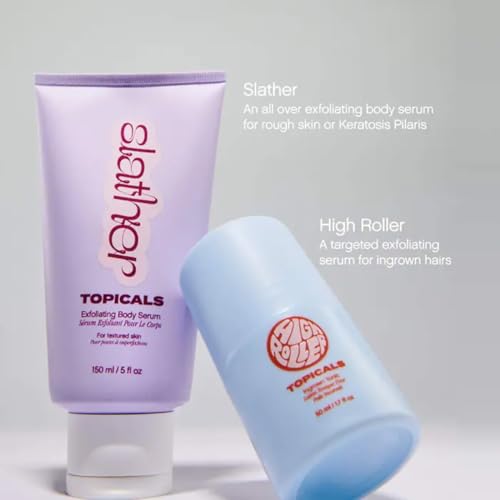 Topicals High Roller Ingrown Hair Serum | Roll-on Tonic to Soothe and Calm Irritated Skin