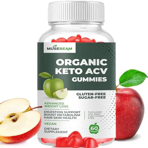 Keto ACV Gummy for Advanced Weight Loss - Gluten Sugar Free Rapid Belly Fat Burner MuseBeam Au supplements