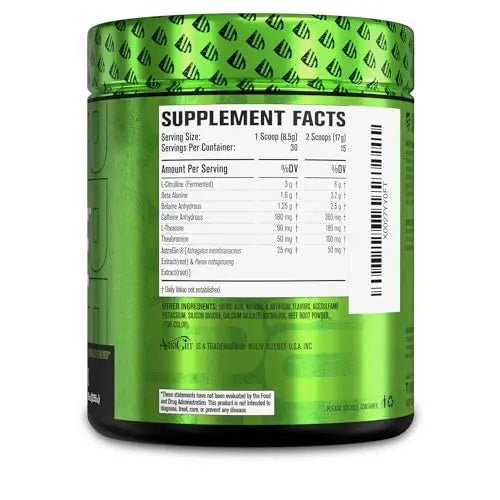 NITROSURGE Pre Workout Supplement - Endless Energy, Instant Strength Gains Jacked Factory Au supplements