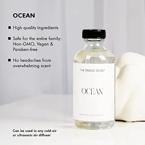 The Magic Scent"Ocean" Oils for Diffuser - HVAC, Cold-Air, & Ultrasonic Diffuser Oil - HVAC THE MAGIC SCENT Au supplements
