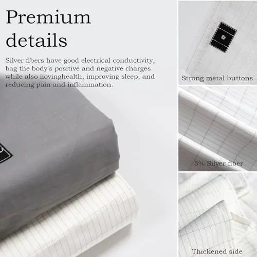 Grounding Sheet, Grounding Mat for Bed with Grounding Cord, Reduce Painful, Inflammation XINHUSU Au supplements
