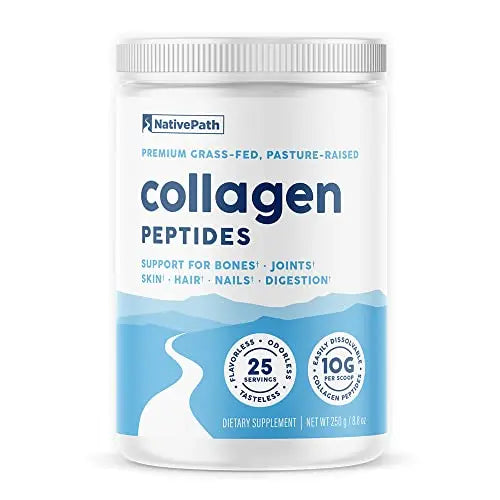 NativePath Collagen Peptides Protein - Hydrolyzed Type 1 & 3 Collagen Powder for Skin NativePath Au supplements