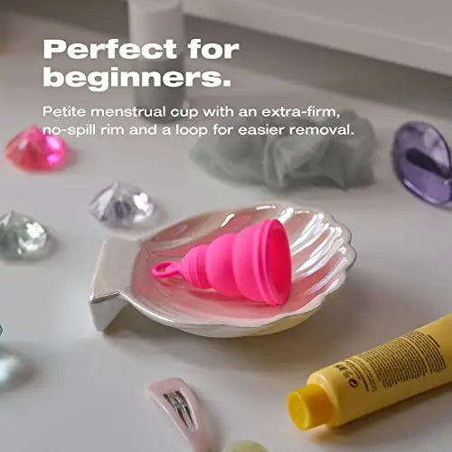 Intimina Lily Cup One - Collapsible Disposable Menstrual Cups for Beginners, Small Menstrual Cup INTIMINA Au supplements