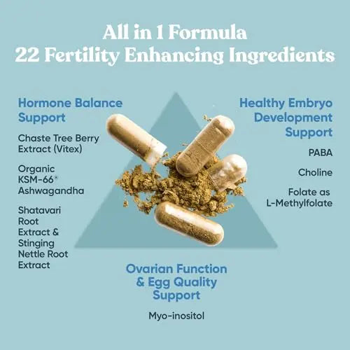 Conception Fertility Supplements for Women – Prenatal Vitamins – Promote Hormone Balance Eu Natural Au supplements
