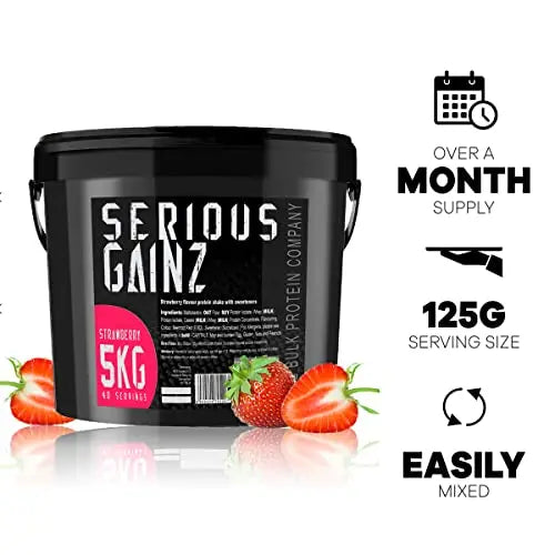 The Bulk Protein Company, SERIOUS GAINZ - Whey Protein Powder - Weight Gain, Mass Gainer The Bulk Protein Company Au supplements