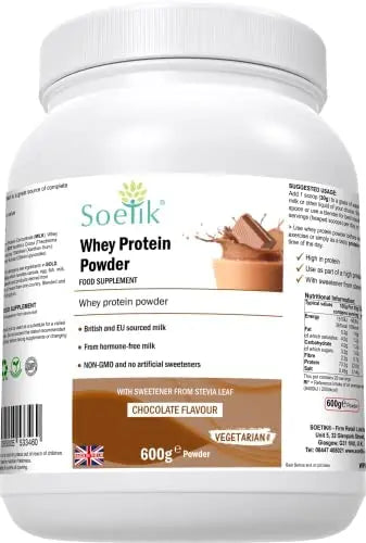 Soetik Whey Protein Powder (Chocolate Flavour) 600g Soetik Au supplements