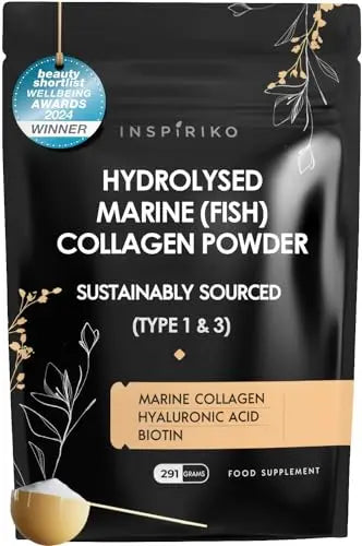 Marine Collagen Powder for Women - Marine Collagen with Hyaluronic Acid, Vitamin C Inspiriko Au supplements