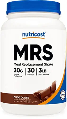 Nutricost Meal Replacement Shake Powder (Chocolate), 30 Servings - Protein, Non-GMO Nutricost Au supplements
