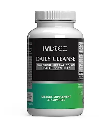 IVL - Daily Cleanse Herbal Colon Health Formula - Detoxification, Probiotic, Digestive Support IVL Au supplements
