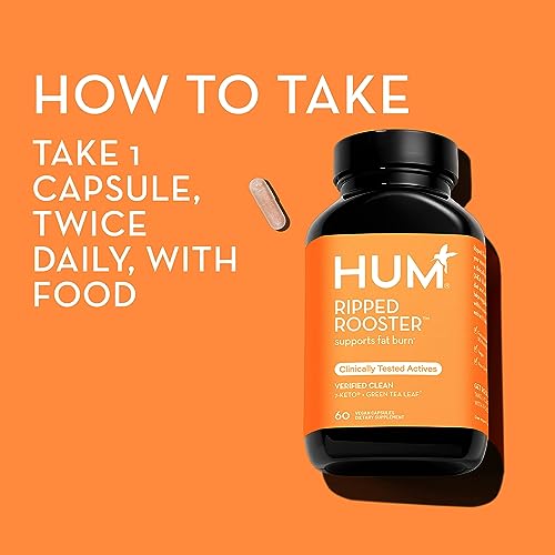 HUM Ripped Rooster - Natural Green Tea Supplement to Boost Metabolism, Control Cravings HUM Au supplements