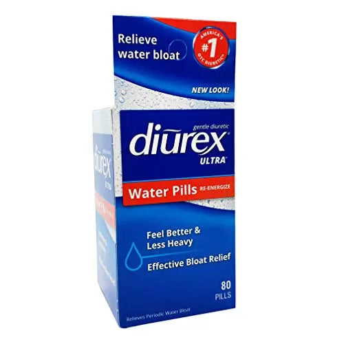Diurex Ultra Re-Energizing Water Pills - Relieve Water Bloat - Feel Better & Less Heavy Diurex Au supplements