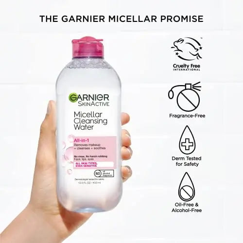 Garnier SkinActive Micellar Water for All Skin Types, Facial Cleanser & Makeup Remover Garnier Au supplements