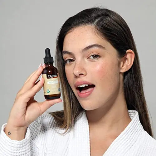 Cliganic Organic Argan Oil for Hair, Face & Skin (1oz) - 100% Pure, Cold Pressed Cliganic Au supplements