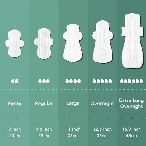 Rael Pads for Women, Organic Cotton Cover - Period Pads with Wings, Feminine Care, Sanitary Napkins Rael Au supplements