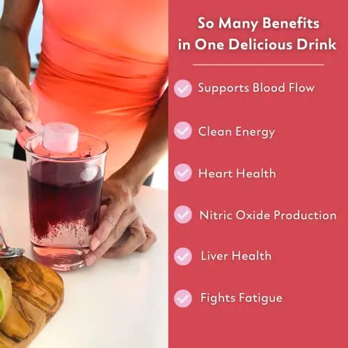 Natrava Beets+ | Organic Beet Root Powder, Vitamins, and Prebiotics | Supports Healthy Natrava Au supplements