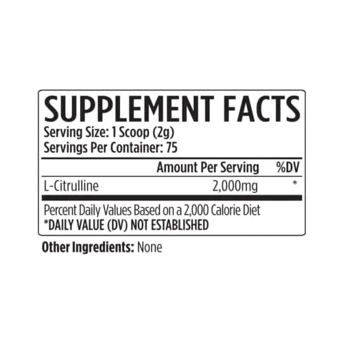 VMI Sports Citrulline Unflavored Powder Pure L-Citrulline | Promote Nitric Oxide Muscle VMI Sports Au supplements