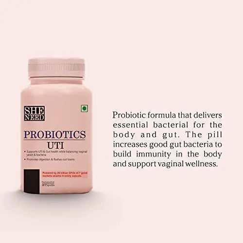Vishopy, Track UTI PROBIOTICS Supplement for Men Women – 20 Billion CFUs with 7 Strains Vishopy Au supplements