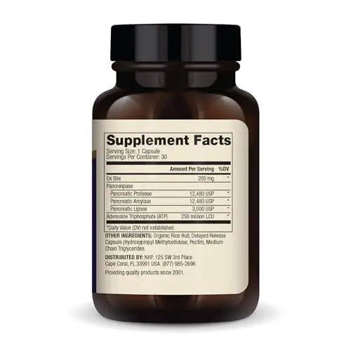Dr. Mercola Gallbladder Enzymes Delayed Release, 90 Servings (90 Capsules) Dr. Mercola Au supplements