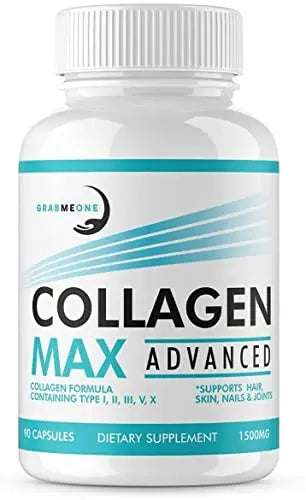 Premium Marine Collagen Supplements for Women, Ultra Potent Marine Collagen Capsules Collagen Max Au supplements