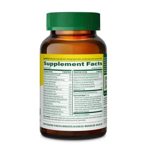 MEGAFOOD Women's One Daily, 72 CT MegaFood Au supplements