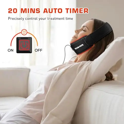 Red Light Therapy Belt for Neck, Near Infrared Light Therapy Belt Wearable Infrared Neck Wrap Viconor Au supplements
