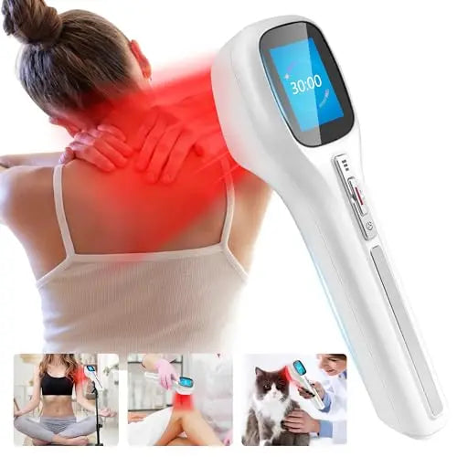 Body/Pet Red Light Device, Four Modes and Timing Settings - Handheld and Portable to Treat Body Pain ZagMufe Au supplements