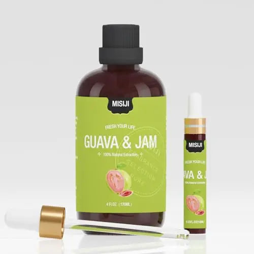 Essential Oils-MISIJI Guava & Jam Fragrance Essential Oils for Diffuser for Home 4FL.OZ Plus 0.33 MISIJI Au supplements