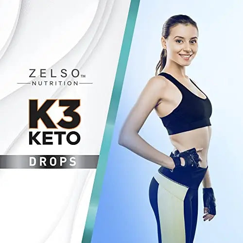 (3 Pack) K3 Keto Drops for Weight Loss - Fat Burner & Metabolism Booster | Advanced Keto ZELSO Au supplements