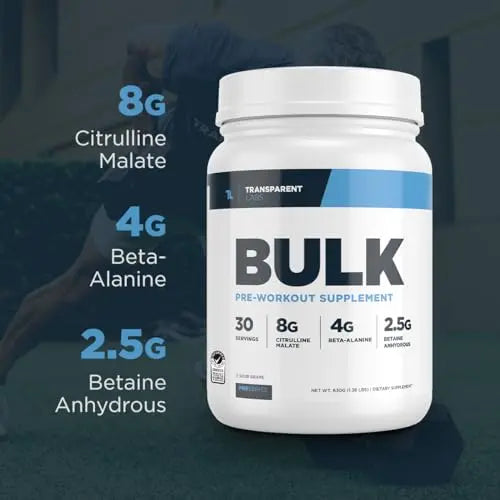 Transparent Labs Bulk Pre Workout Powder - Naturally Sweetened Advanced Pre-Workout Transparent Labs Au supplements