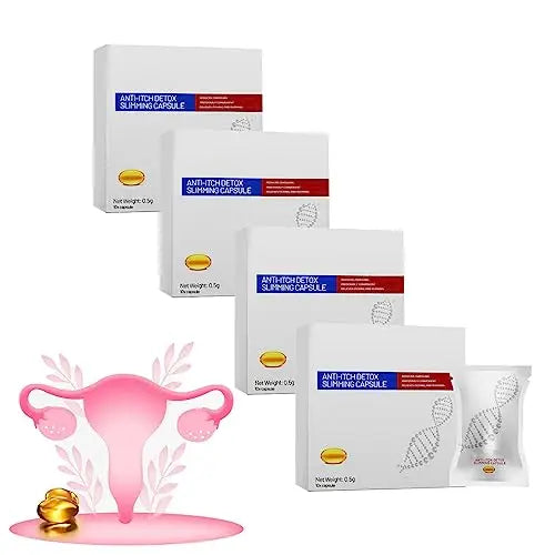 FemiPure Anti-Itch Detox Slimming Capsule Suppository,AnnieCare Instant Anti-Itch Detox tsoneoo Au supplements