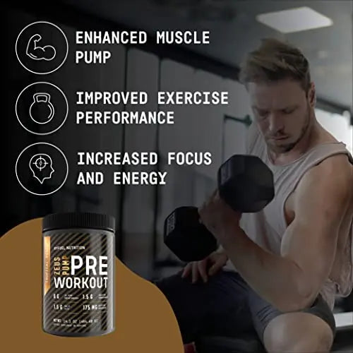 Hyfuel Nutrition Zeus Pump Pre Workout - Pump Focus Energy Power - 3D Pump Breakthrough Hyfuel Nutrition Au supplements