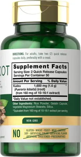 Carlyle Kudzu Root | 100 Extract Capsules | Non-GMO and Gluten Free Formula Carlyle Au supplements