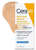 CeraVe Tinted Sunscreen with SPF 30 | Hydrating Mineral Sunscreen With Zinc CeraVe Au supplements