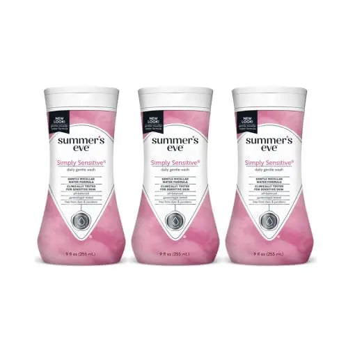 Summer's Eve Cleansing Wash, Simply Sensitive, 9 Fl Oz (Pack of 3) Summer's Eve Au supplements