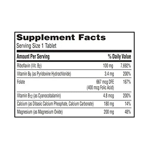 Excedrin Head Care Proactive Health with Magnesium, Riboflavin, Vitamin B6, Folic Acid Excedrin Au supplements