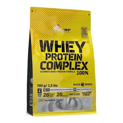 Olimp Whey Protein Complex 100% (700 g) - White Chocolate with Raspberry OLIMP SPORT NUTRITION Au supplements