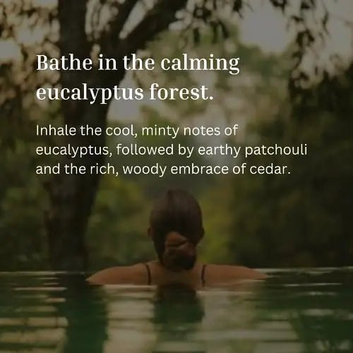Eucalyptus Shower Spray Spa Feel - Escape to Serene Eucalyptus Forest (1200+ Sprays) Calmveda Au supplements