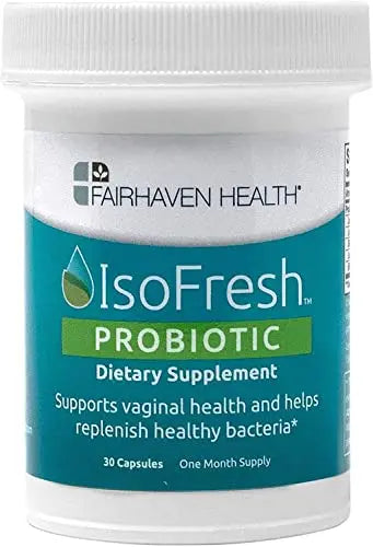IsoFresh Probiotic: for Vaginal Balance of Yeast and Bacteria in Women Fairhaven Health Au supplements