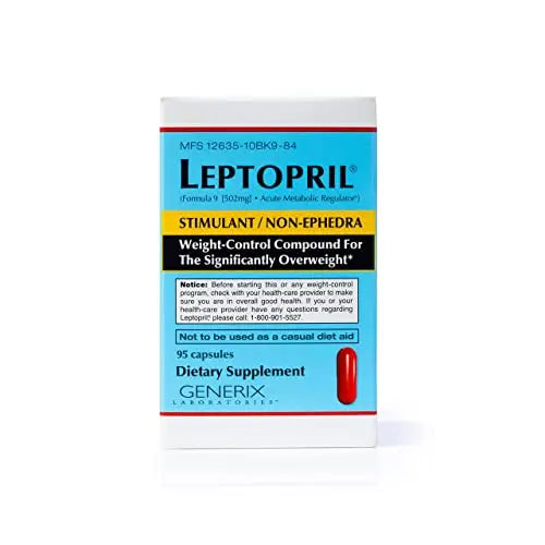 GENERIX LABORATORIES Leptopril- Dietary Supplement and Acute Metabolic Regulator Basic Research Au supplements