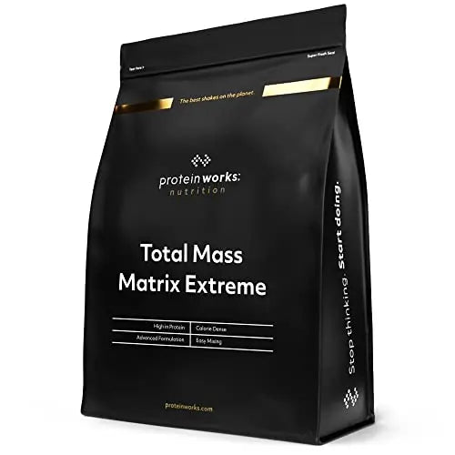 Protein Works - Total Mass Matrix Extreme Mass Gainer | High Calorie Protein Powder Protein Works Au supplements