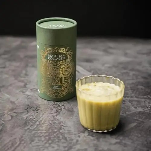 Ancient + Brave Matcha + Collagen 150g Tub - Lion's Mane Mushroom Powder Supplement Ancient + Brave Au supplements